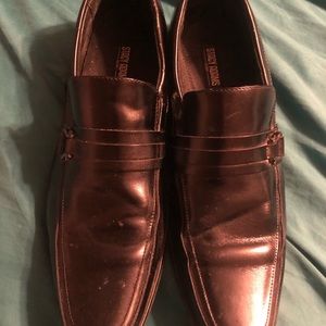 Men’s Black Stacy Adams Size 10.5 Leather Shoes